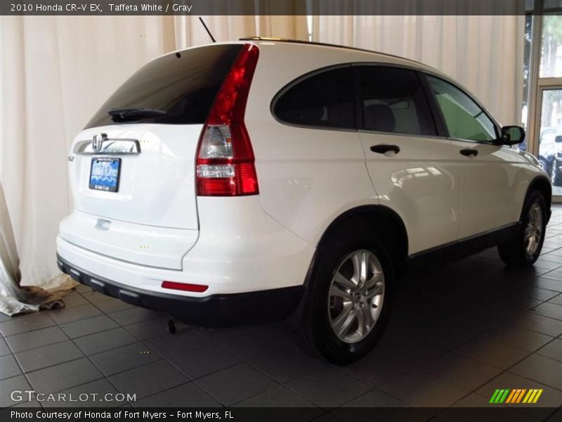 Taffeta White / Gray 2010 Honda CR-V EX