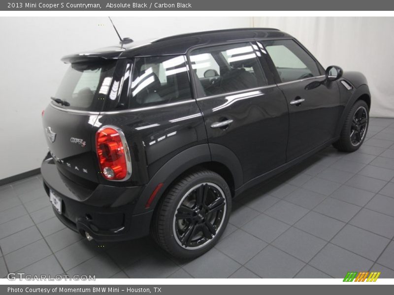 Absolute Black / Carbon Black 2013 Mini Cooper S Countryman