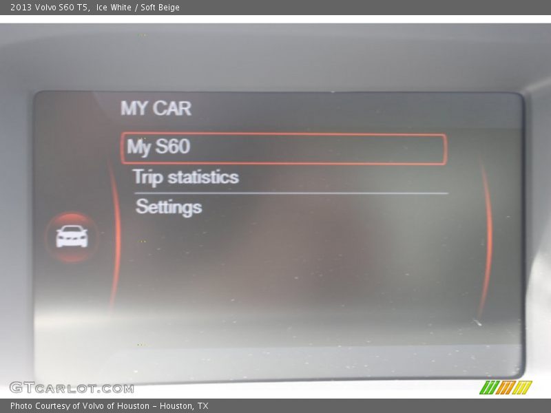 Ice White / Soft Beige 2013 Volvo S60 T5