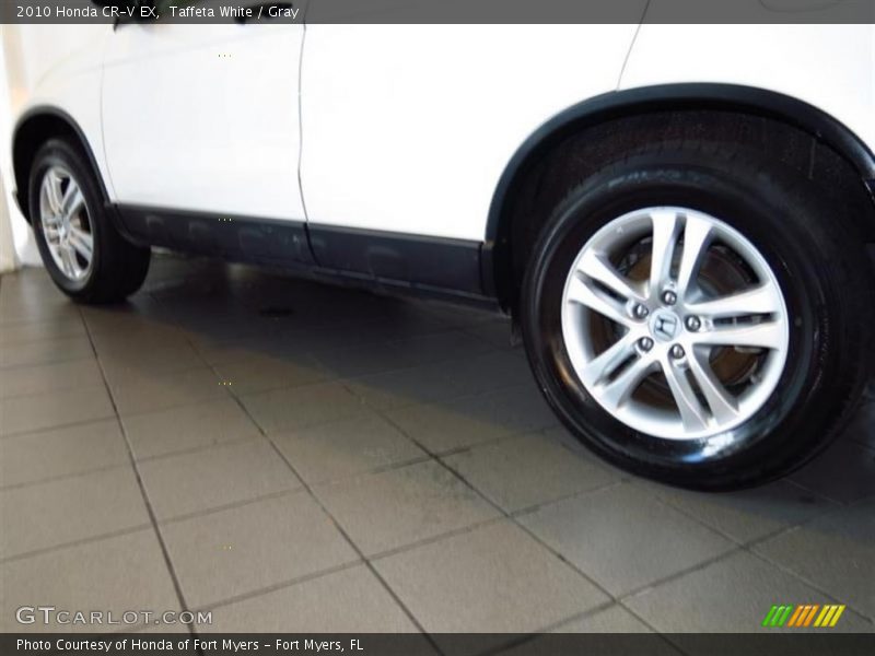 Taffeta White / Gray 2010 Honda CR-V EX