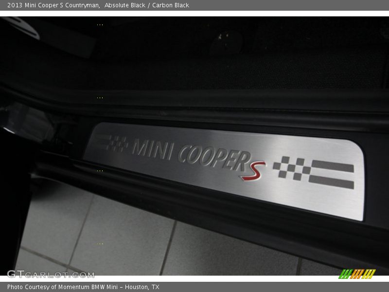 Absolute Black / Carbon Black 2013 Mini Cooper S Countryman