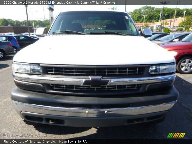 Summit White / Graphite 2000 Chevrolet Silverado 2500 LS Extended Cab 4x4