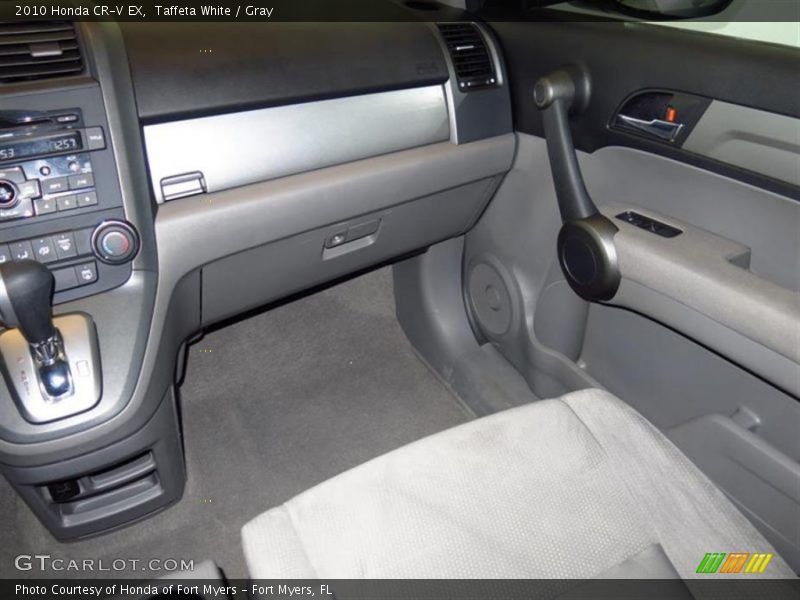Taffeta White / Gray 2010 Honda CR-V EX