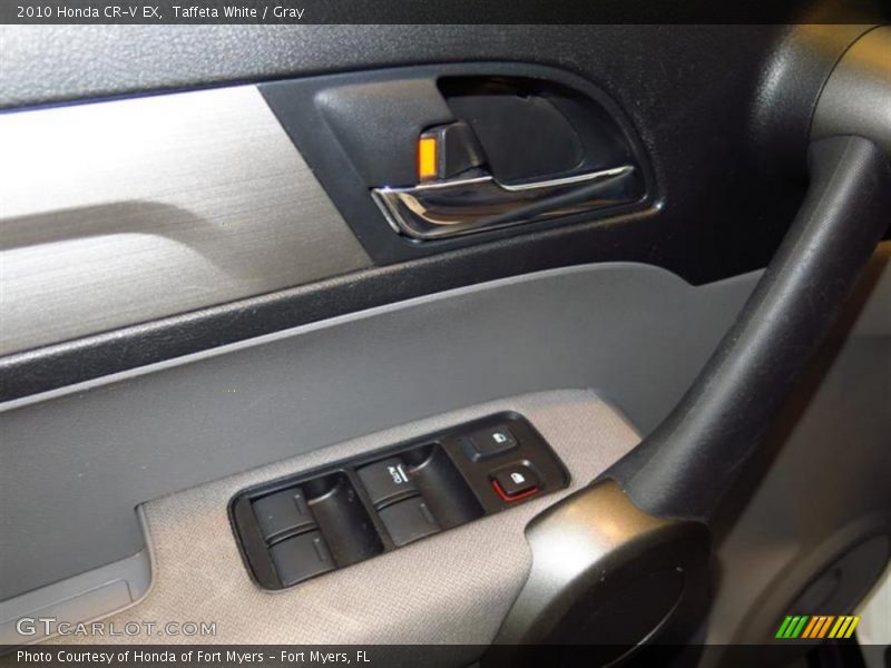 Taffeta White / Gray 2010 Honda CR-V EX