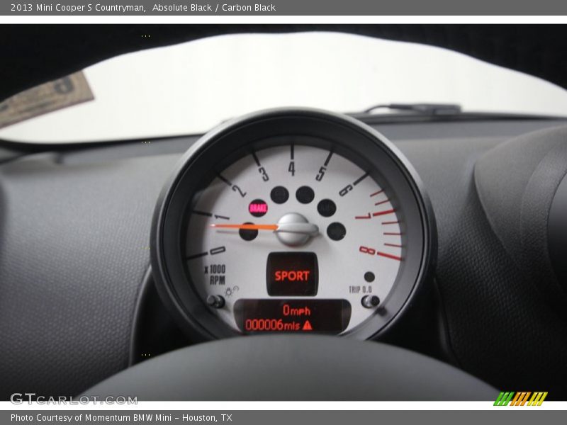 Absolute Black / Carbon Black 2013 Mini Cooper S Countryman