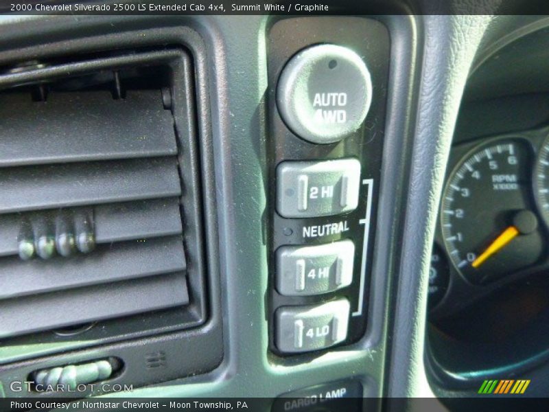 Summit White / Graphite 2000 Chevrolet Silverado 2500 LS Extended Cab 4x4