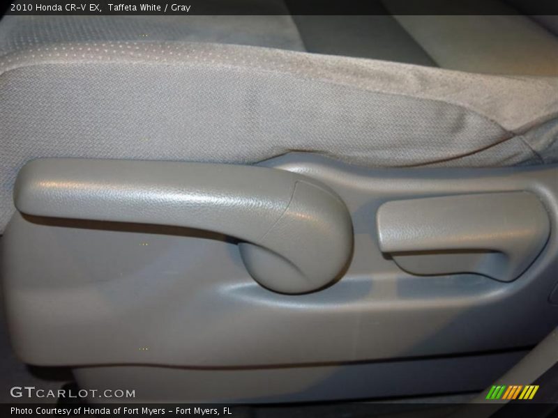 Taffeta White / Gray 2010 Honda CR-V EX