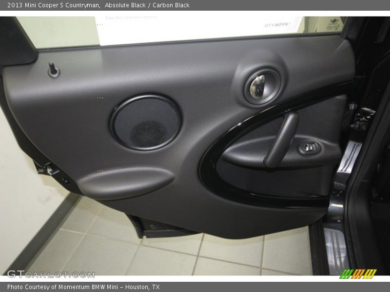 Absolute Black / Carbon Black 2013 Mini Cooper S Countryman