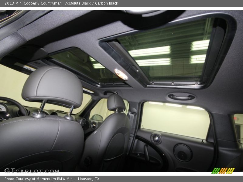 Absolute Black / Carbon Black 2013 Mini Cooper S Countryman