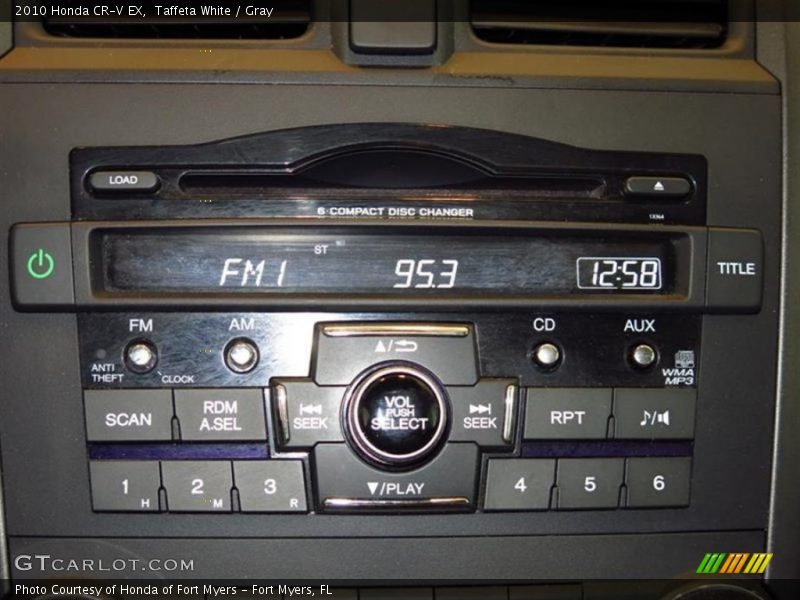 Audio System of 2010 CR-V EX