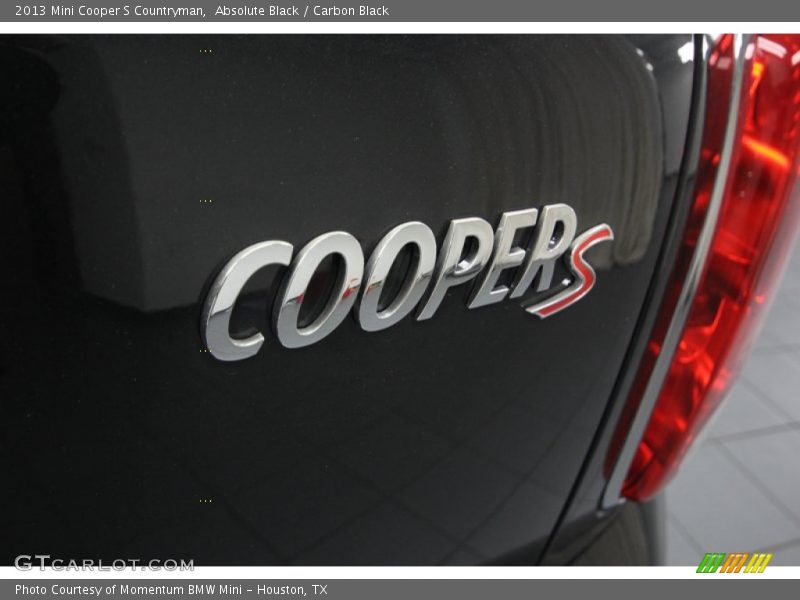 Absolute Black / Carbon Black 2013 Mini Cooper S Countryman