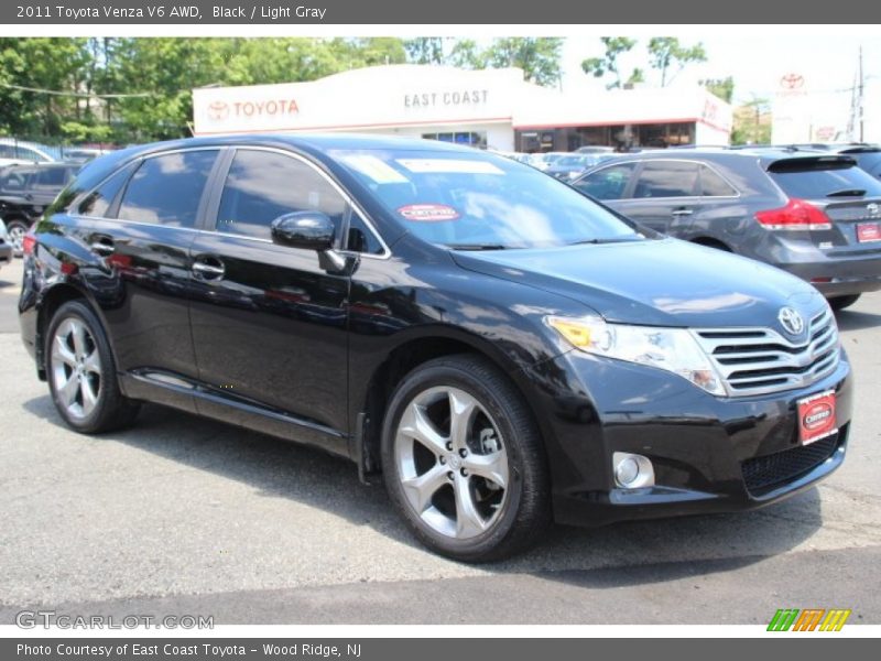 Black / Light Gray 2011 Toyota Venza V6 AWD