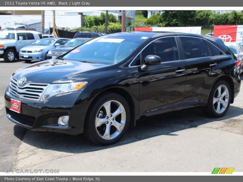 Black / Light Gray 2011 Toyota Venza V6 AWD