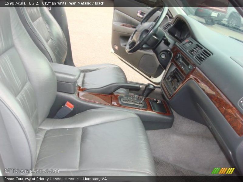 Cayman White Pearl Metallic / Black 1998 Acura TL 3.2