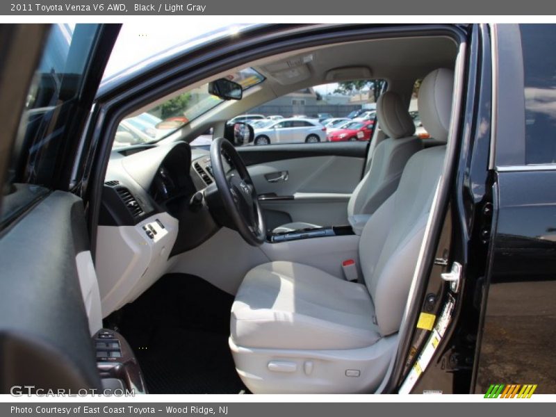 Black / Light Gray 2011 Toyota Venza V6 AWD