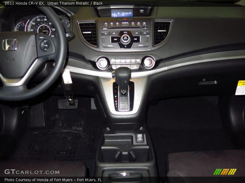 Urban Titanium Metallic / Black 2013 Honda CR-V EX