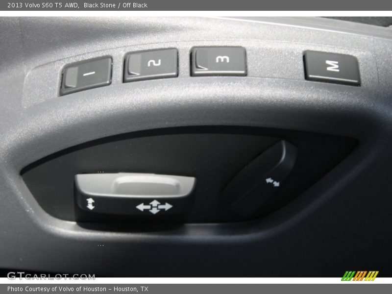 Controls of 2013 S60 T5 AWD