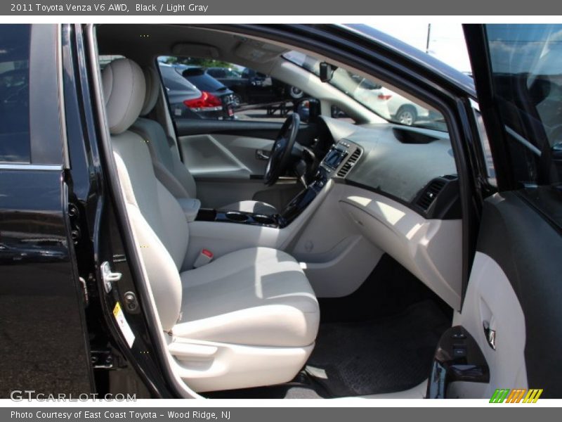 Black / Light Gray 2011 Toyota Venza V6 AWD