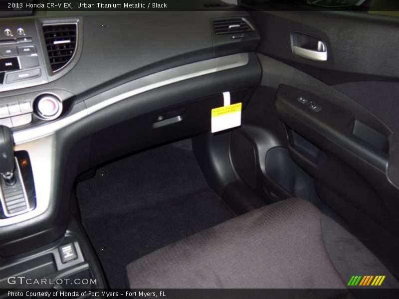 Urban Titanium Metallic / Black 2013 Honda CR-V EX
