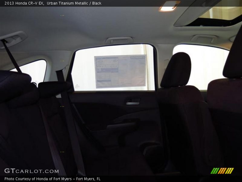 Urban Titanium Metallic / Black 2013 Honda CR-V EX