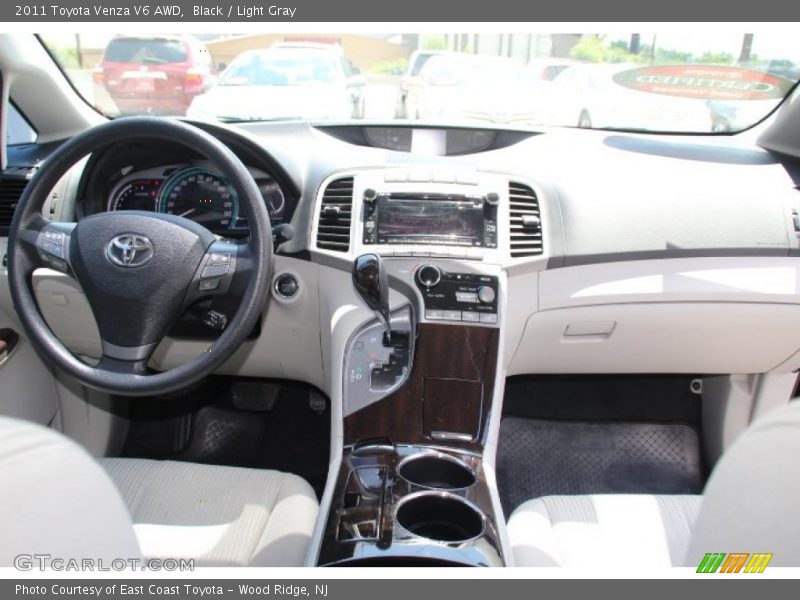Black / Light Gray 2011 Toyota Venza V6 AWD