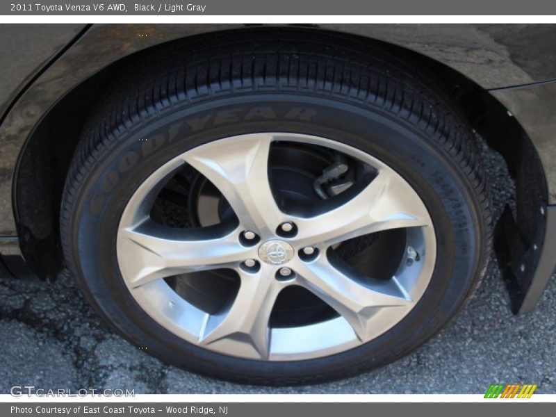 Black / Light Gray 2011 Toyota Venza V6 AWD