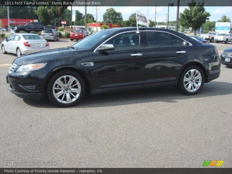 Ebony Black / Charcoal Black 2011 Ford Taurus Limited