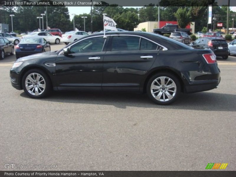 Ebony Black / Charcoal Black 2011 Ford Taurus Limited
