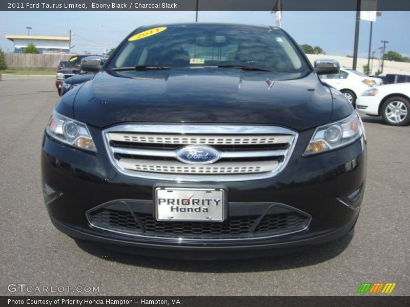 Ebony Black / Charcoal Black 2011 Ford Taurus Limited
