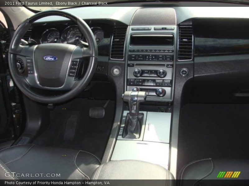 Ebony Black / Charcoal Black 2011 Ford Taurus Limited