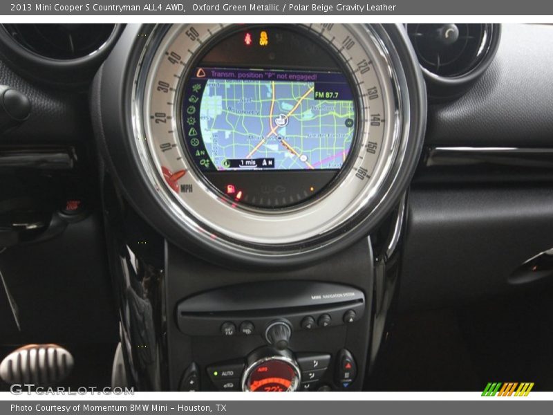 Oxford Green Metallic / Polar Beige Gravity Leather 2013 Mini Cooper S Countryman ALL4 AWD