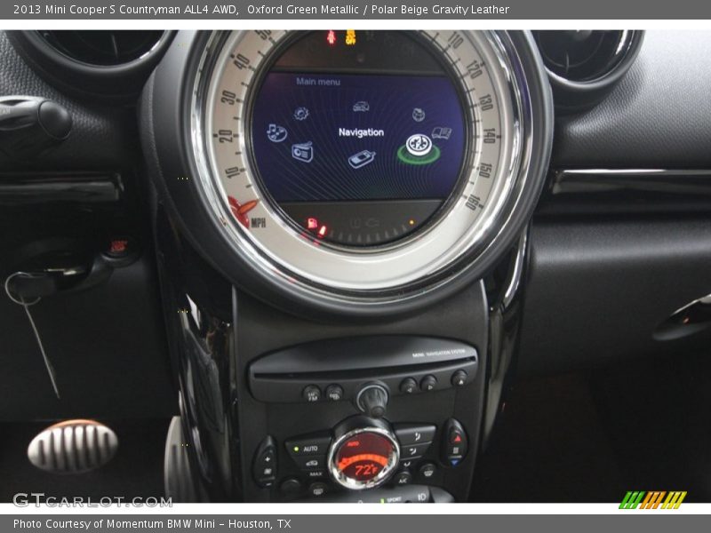 Oxford Green Metallic / Polar Beige Gravity Leather 2013 Mini Cooper S Countryman ALL4 AWD