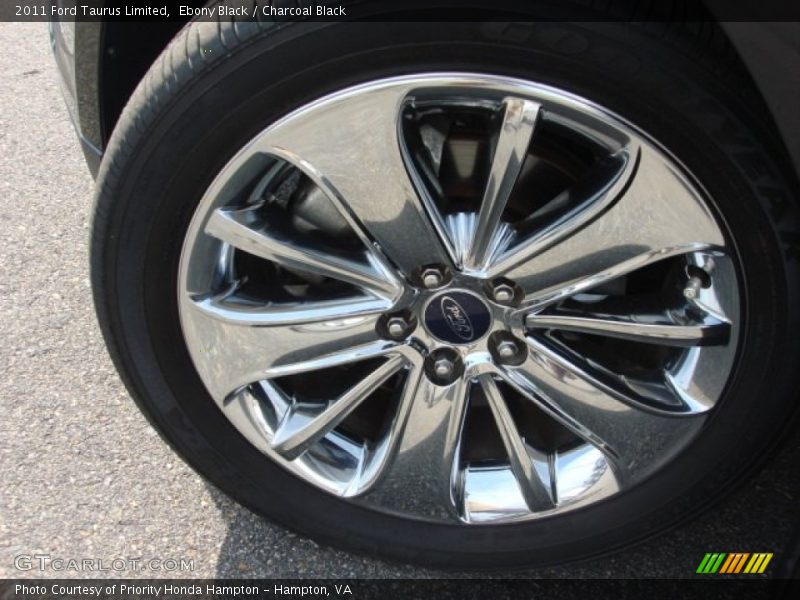 Ebony Black / Charcoal Black 2011 Ford Taurus Limited