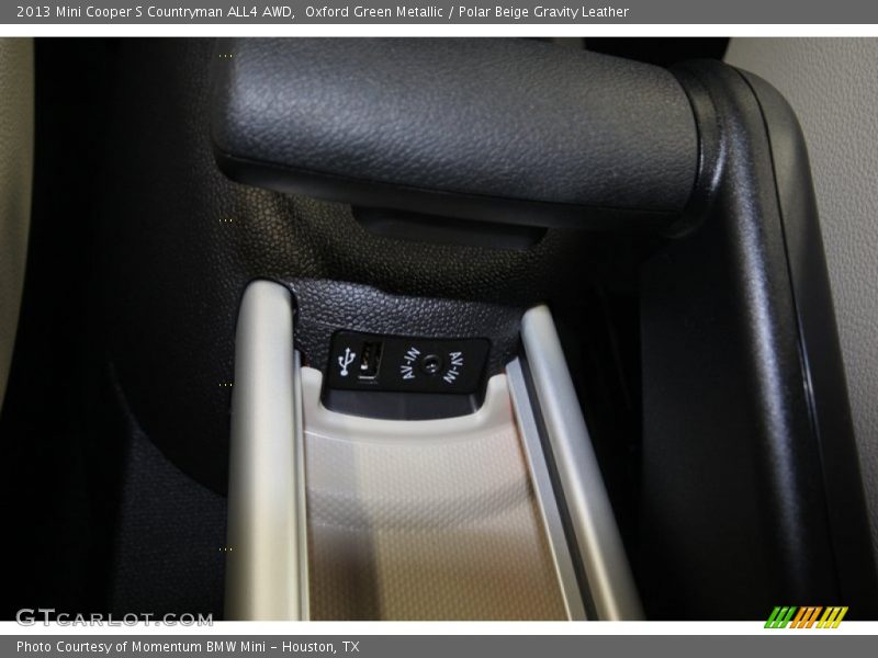 Oxford Green Metallic / Polar Beige Gravity Leather 2013 Mini Cooper S Countryman ALL4 AWD