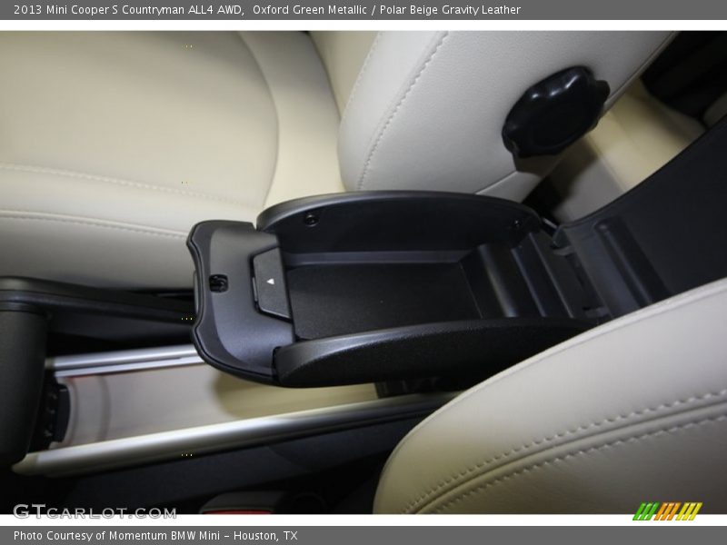 Oxford Green Metallic / Polar Beige Gravity Leather 2013 Mini Cooper S Countryman ALL4 AWD