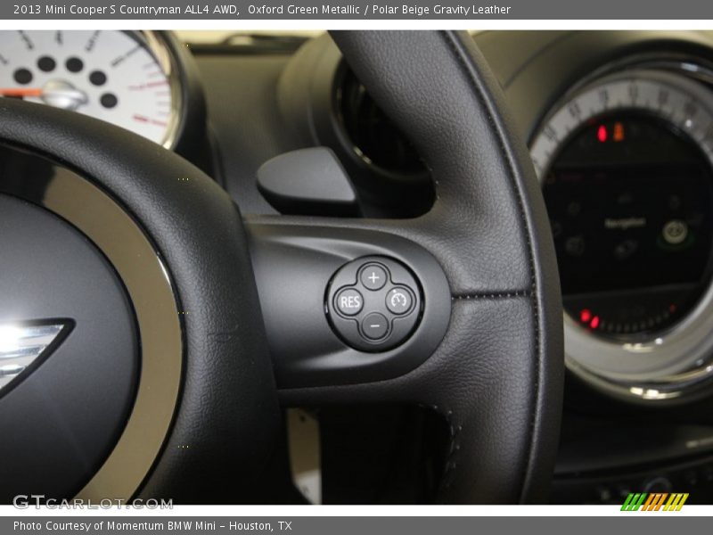 Oxford Green Metallic / Polar Beige Gravity Leather 2013 Mini Cooper S Countryman ALL4 AWD
