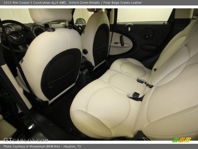 Oxford Green Metallic / Polar Beige Gravity Leather 2013 Mini Cooper S Countryman ALL4 AWD