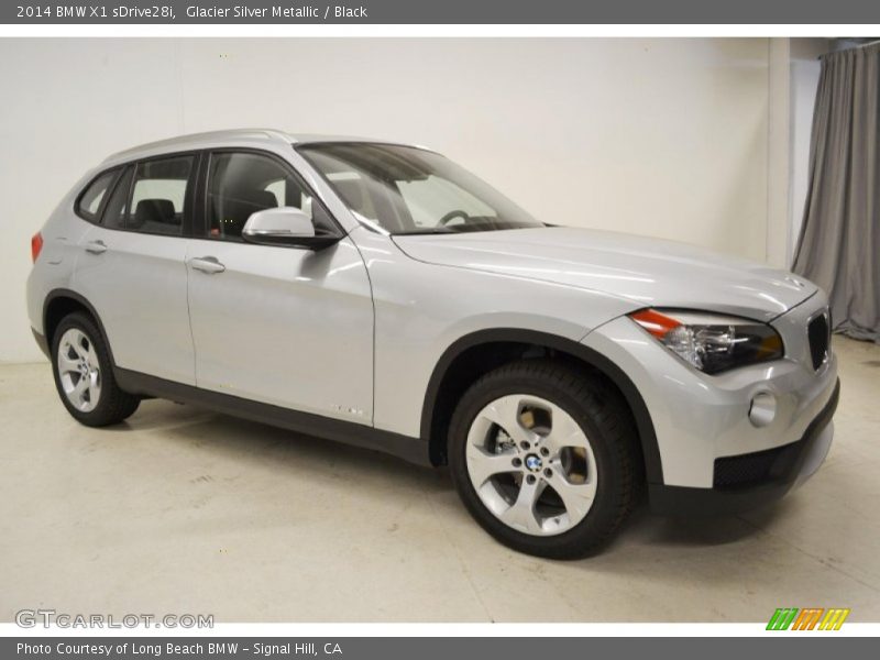 Glacier Silver Metallic / Black 2014 BMW X1 sDrive28i