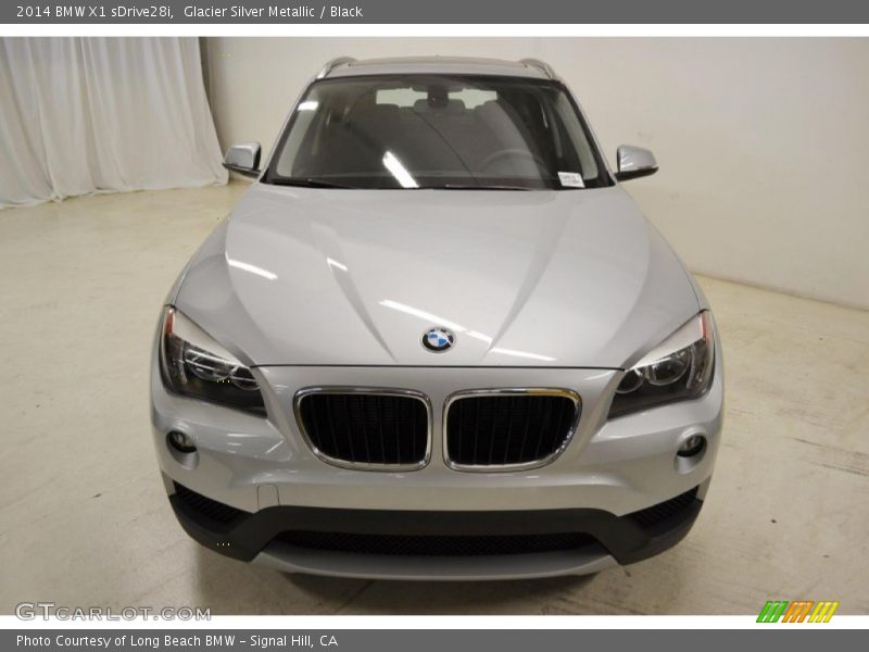 Glacier Silver Metallic / Black 2014 BMW X1 sDrive28i