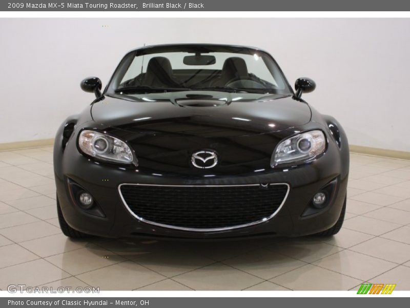 Brilliant Black / Black 2009 Mazda MX-5 Miata Touring Roadster