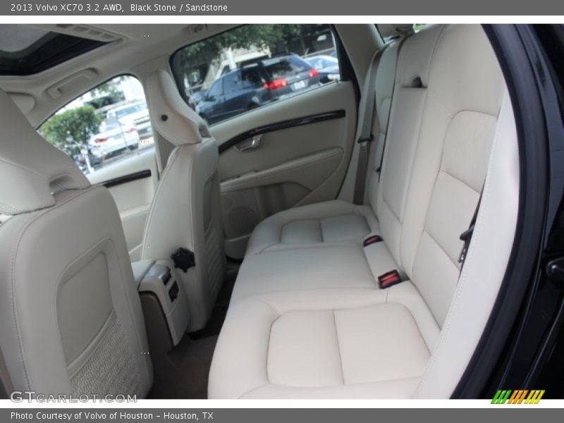 Rear Seat of 2013 XC70 3.2 AWD