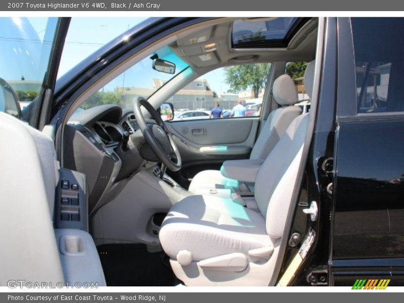 Black / Ash Gray 2007 Toyota Highlander V6 4WD