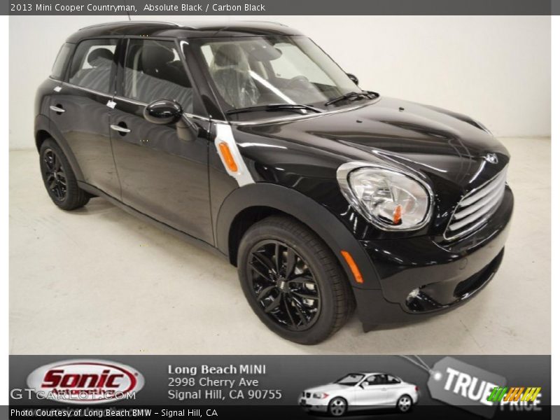 Absolute Black / Carbon Black 2013 Mini Cooper Countryman