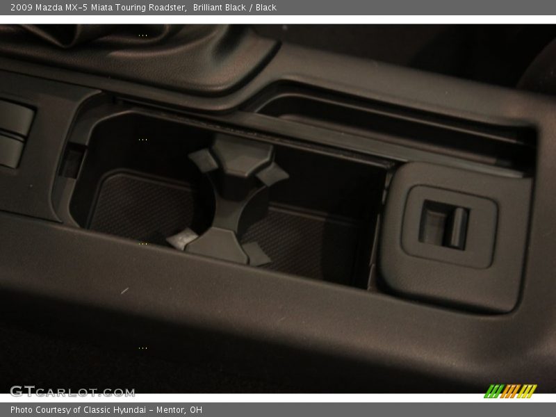 Brilliant Black / Black 2009 Mazda MX-5 Miata Touring Roadster