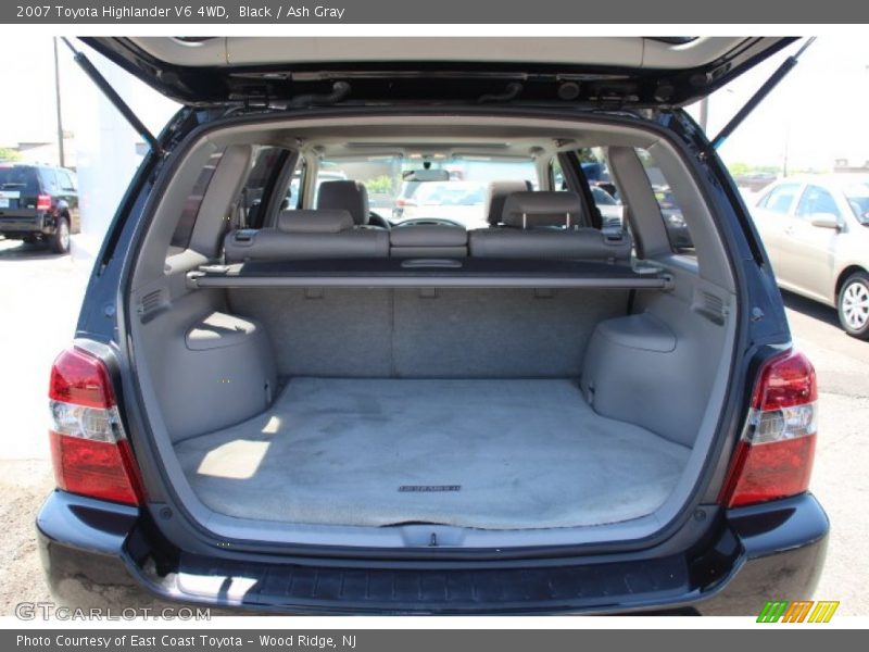 Black / Ash Gray 2007 Toyota Highlander V6 4WD