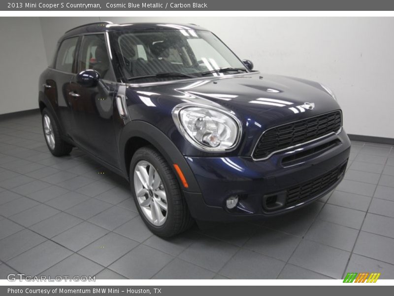 Cosmic Blue Metallic / Carbon Black 2013 Mini Cooper S Countryman