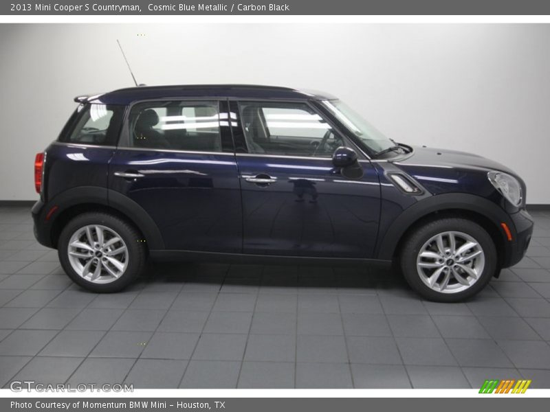 Cosmic Blue Metallic / Carbon Black 2013 Mini Cooper S Countryman
