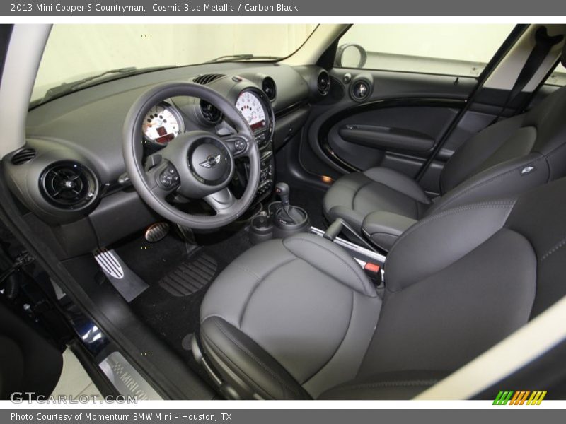 Cosmic Blue Metallic / Carbon Black 2013 Mini Cooper S Countryman