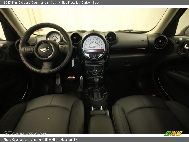 Cosmic Blue Metallic / Carbon Black 2013 Mini Cooper S Countryman
