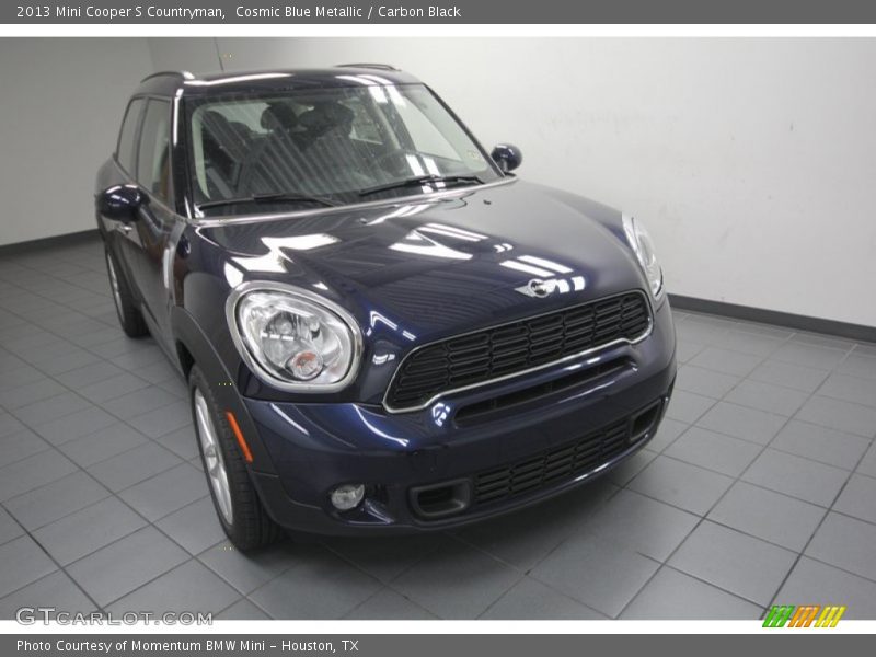 Cosmic Blue Metallic / Carbon Black 2013 Mini Cooper S Countryman